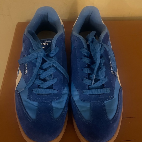 Reebok Royal Blue and White Athletic Shoes - Picture 2 of 3